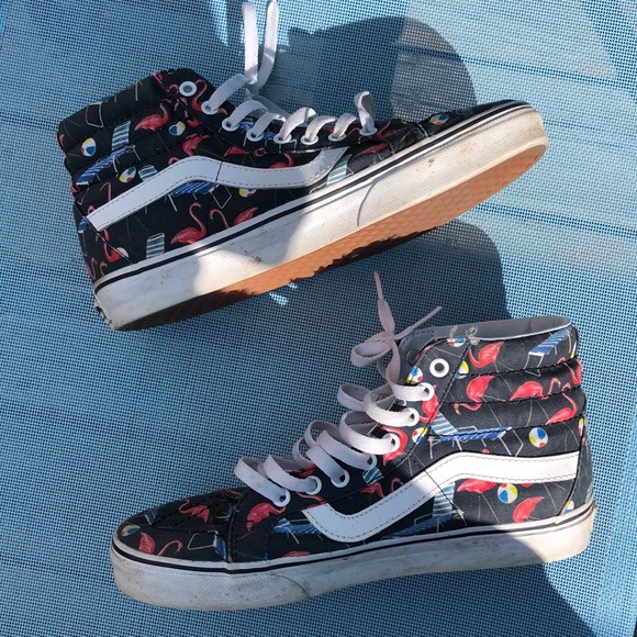pink flamingo vans